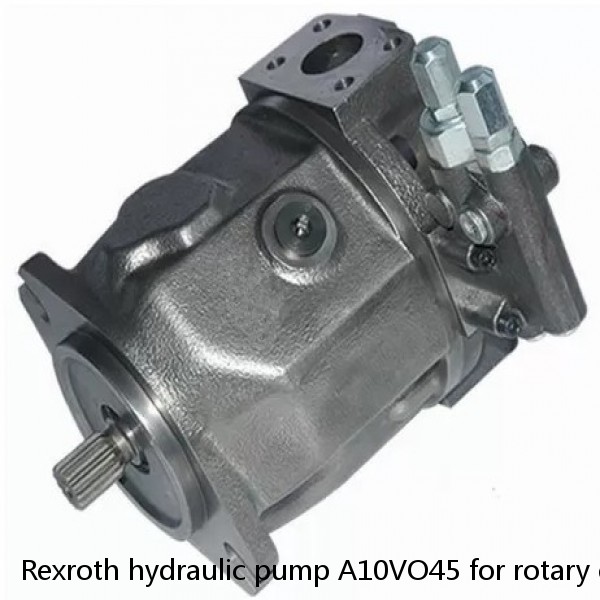 Rexroth hydraulic pump A10VO45 for rotary excavator auxiliary pump #1 small image